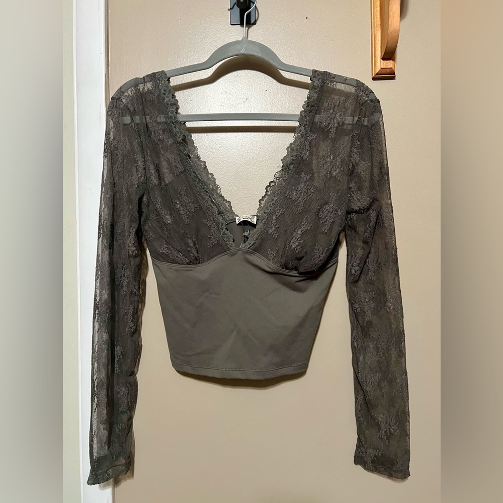 Free People Lace Top NWOT